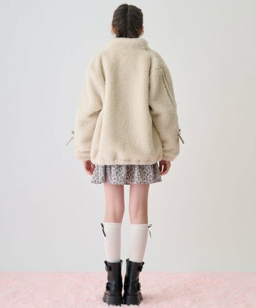 mezzo piano junior / メゾピアノジュニア ショート・ハーフ・半端丈パンツ | ハートバックルつきティアードスカパン | 詳細12