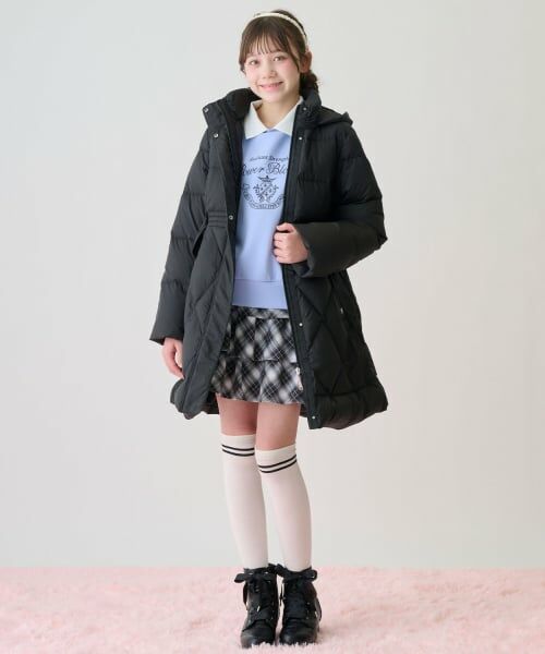 mezzo piano junior / メゾピアノジュニア ショート・ハーフ・半端丈パンツ | ハートバックルつきティアードスカパン | 詳細16