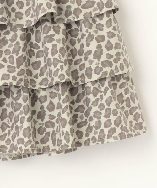 mezzo piano junior / メゾピアノジュニア ショート・ハーフ・半端丈パンツ | ハートバックルつきティアードスカパン | 詳細5