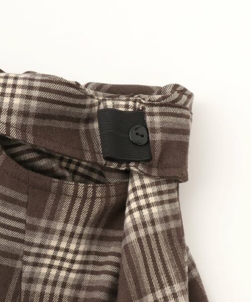 mezzo piano junior / メゾピアノジュニア ミニ・ひざ丈スカート | 合皮ベルトつきプリーツスカート（暖かスパッツつき） | 詳細4