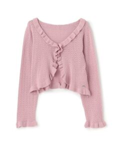 mezzo piano junior / メゾピアノジュニア カーディガン・ボレロ | フリルカーディガン♪