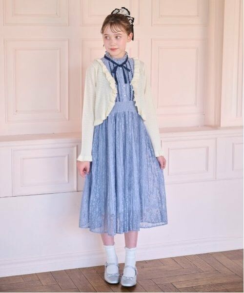 mezzo piano junior / メゾピアノジュニア カーディガン・ボレロ | フリルカーディガン♪ | 詳細10