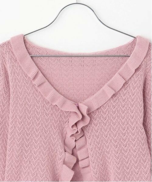 mezzo piano junior / メゾピアノジュニア カーディガン・ボレロ | フリルカーディガン♪ | 詳細2