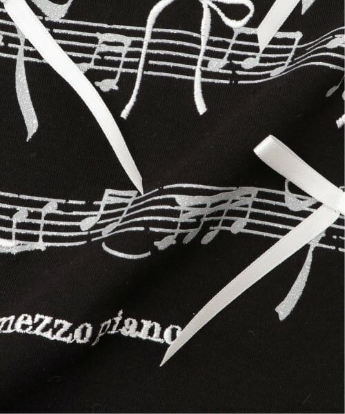 mezzo piano junior / メゾピアノジュニア Tシャツ | リボン＆音符長袖Ｔシャツ♪ | 詳細6