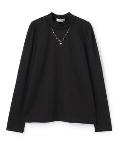 mezzo piano junior / メゾピアノジュニア Tシャツ | テレコネックレス長袖Tシャツ♪