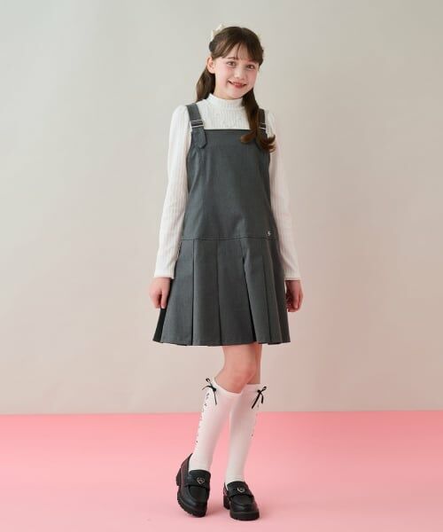 mezzo piano junior / メゾピアノジュニア Tシャツ | テレコネックレス長袖Tシャツ♪ | 詳細10