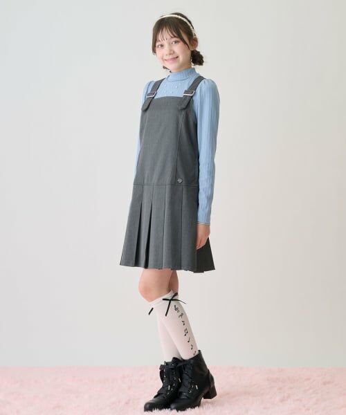 mezzo piano junior / メゾピアノジュニア Tシャツ | テレコネックレス長袖Tシャツ♪ | 詳細9