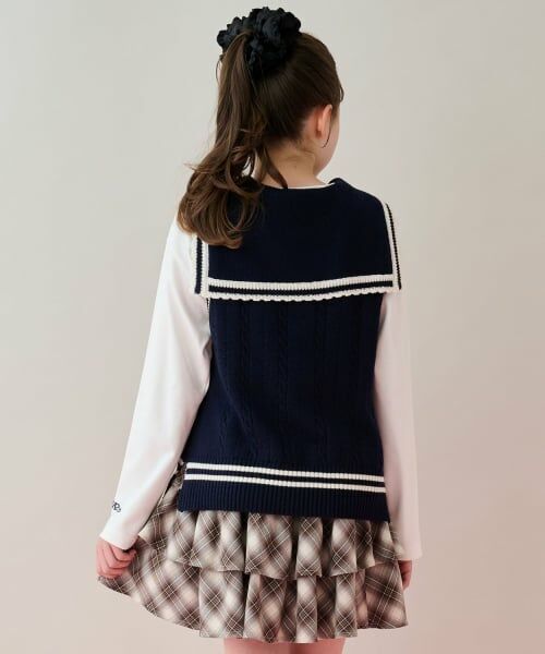 mezzo piano junior / メゾピアノジュニア その他トップス | セーラーベスト＆Tシャツセット | 詳細12