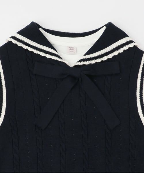 mezzo piano junior / メゾピアノジュニア その他トップス | セーラーベスト＆Tシャツセット | 詳細4