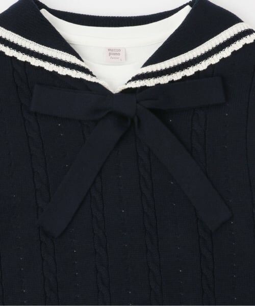 mezzo piano junior / メゾピアノジュニア その他トップス | セーラーベスト＆Tシャツセット | 詳細6