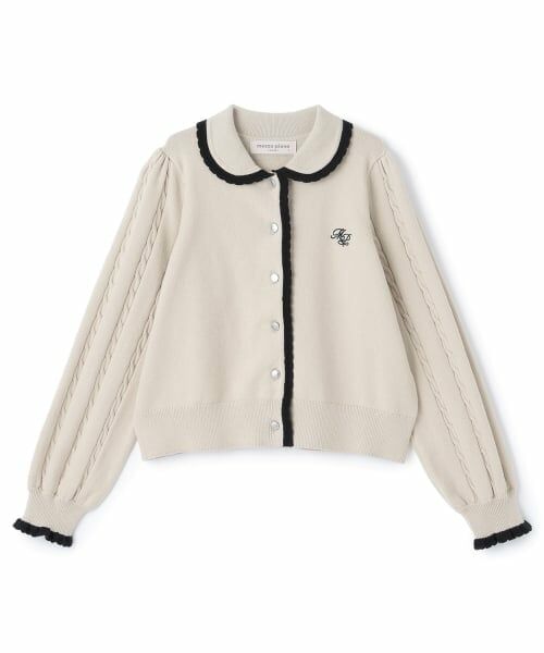 mezzo piano junior / メゾピアノジュニア カーディガン・ボレロ | 衿つきカーディガン | 詳細7