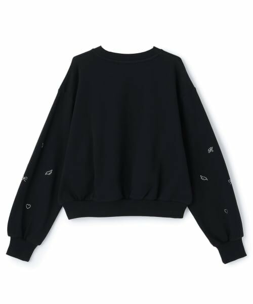 mezzo piano junior / メゾピアノジュニア スウェット | キラキラモチーフトレーナー | 詳細1