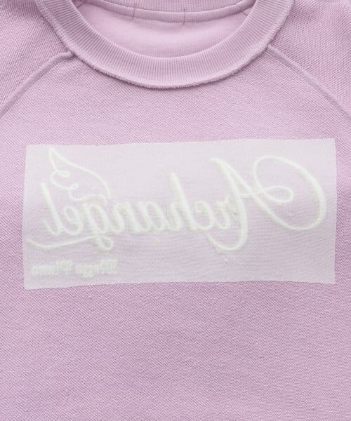 mezzo piano junior / メゾピアノジュニア スウェット | レースアップビジューロゴトレーナー | 詳細4