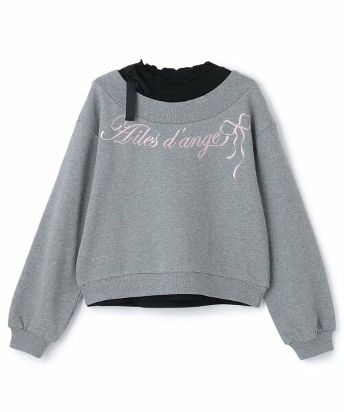 mezzo piano junior / メゾピアノジュニア スウェット | トレーナー＆Tシャツセット（オフショルダー仕様可能） | 詳細13