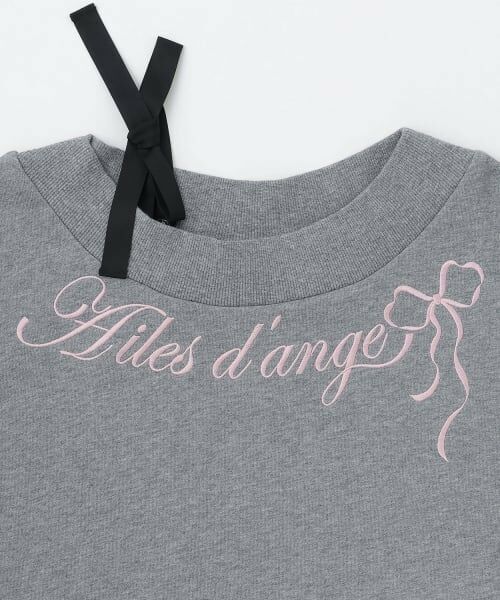 mezzo piano junior / メゾピアノジュニア スウェット | トレーナー＆Tシャツセット（オフショルダー仕様可能） | 詳細6