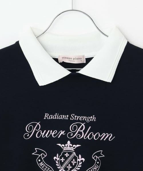 mezzo piano junior / メゾピアノジュニア スウェット | 衿つきユニホームトレーナー | 詳細2