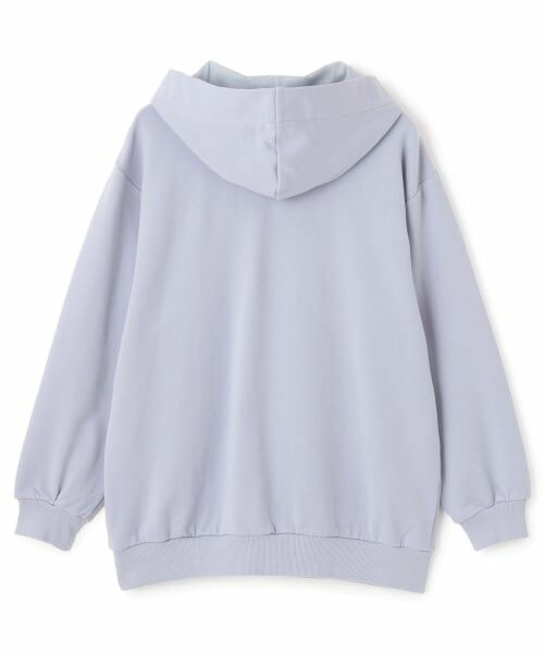 mezzo piano junior / メゾピアノジュニア パーカー | ビジューネクタイつきBIGパーカ | 詳細1