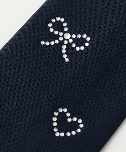 mezzo piano junior / メゾピアノジュニア パーカー | ビジューネクタイつきBIGパーカ | 詳細11