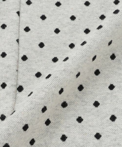 mezzo piano junior / メゾピアノジュニア ブルゾン | ドットジャカードジャケット（リボンブローチつき） | 詳細10
