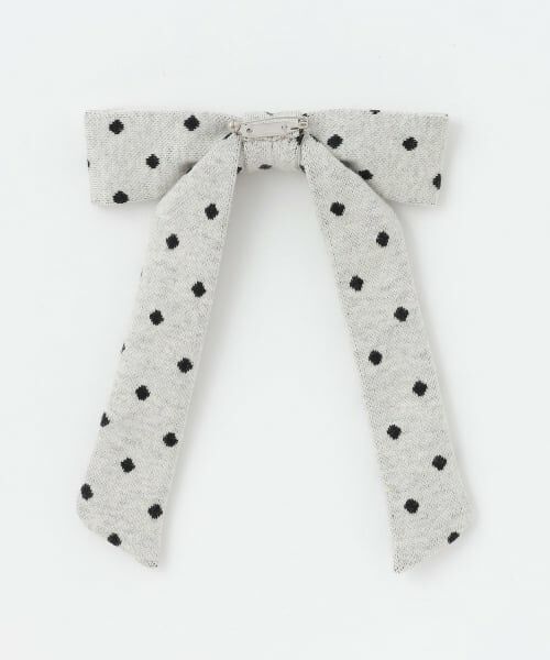 mezzo piano junior / メゾピアノジュニア ブルゾン | ドットジャカードジャケット（リボンブローチつき） | 詳細8