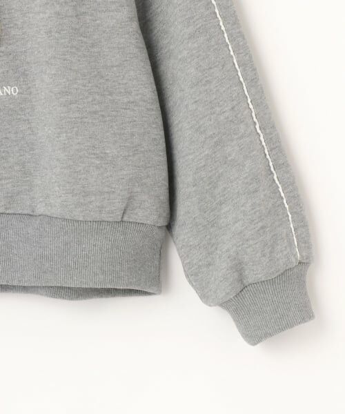 mezzo piano junior / メゾピアノジュニア スウェット | リボンアップリケトレーナー | 詳細5