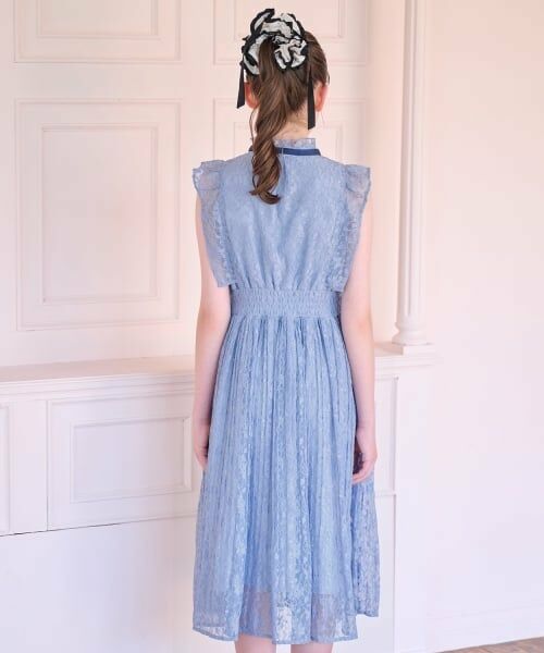 mezzo piano junior / メゾピアノジュニア ミニ丈・ひざ丈ワンピース | アソート生地プリーツワンピース♪ | 詳細14