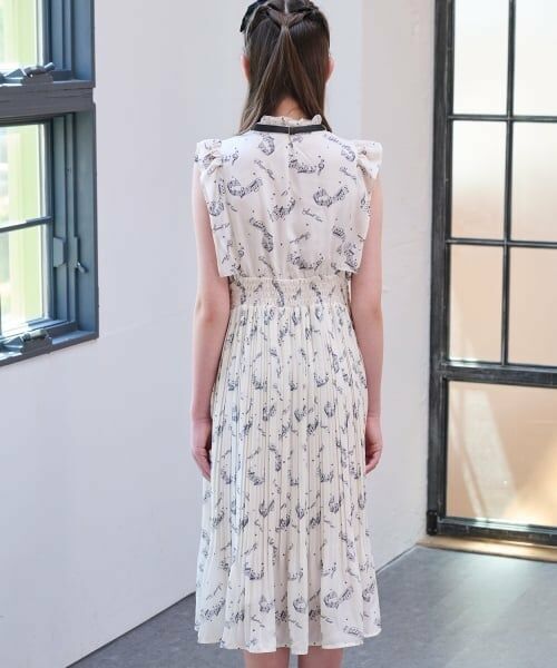 mezzo piano junior / メゾピアノジュニア ミニ丈・ひざ丈ワンピース | アソート生地プリーツワンピース♪ | 詳細17