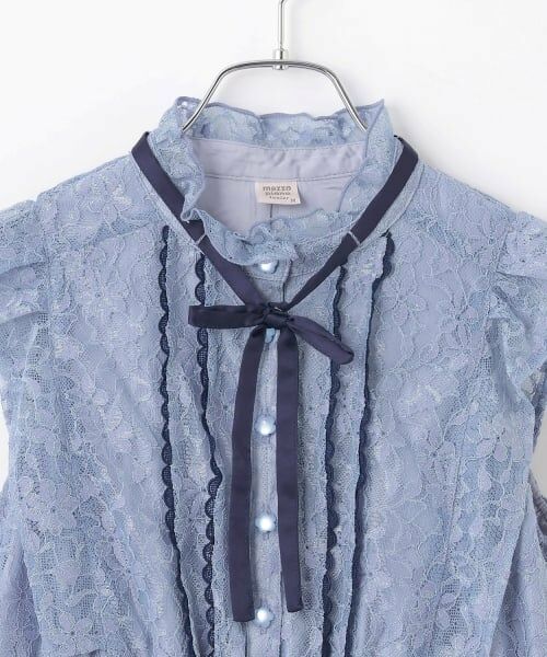 mezzo piano junior / メゾピアノジュニア ミニ丈・ひざ丈ワンピース | アソート生地プリーツワンピース♪ | 詳細2