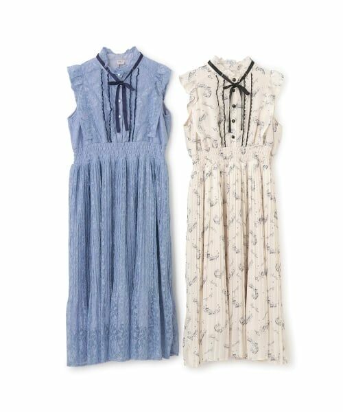 mezzo piano junior / メゾピアノジュニア ミニ丈・ひざ丈ワンピース | アソート生地プリーツワンピース♪ | 詳細8