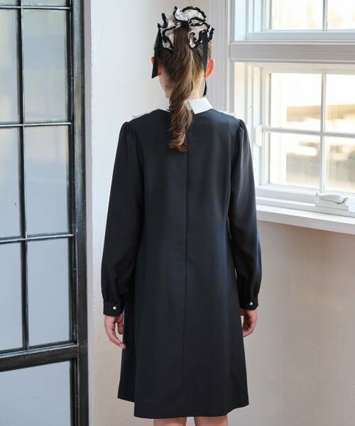 mezzo piano junior / メゾピアノジュニア ミニ丈・ひざ丈ワンピース | フリルヨークワンピース♪ | 詳細13