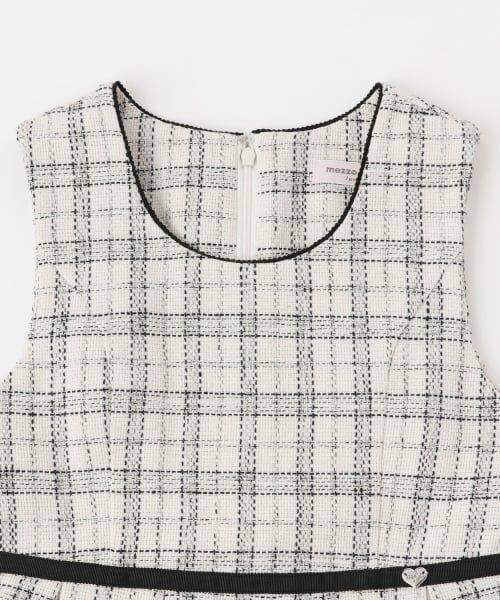 mezzo piano junior / メゾピアノジュニア ミニ丈・ひざ丈ワンピース | ツイードジャンパースカート♪ | 詳細2