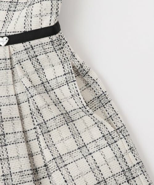 mezzo piano junior / メゾピアノジュニア ミニ丈・ひざ丈ワンピース | ツイードジャンパースカート♪ | 詳細5