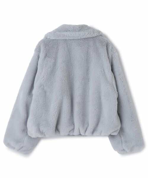 mezzo piano junior / メゾピアノジュニア ブルゾン | ふわふわフェイクファーブルゾン | 詳細1