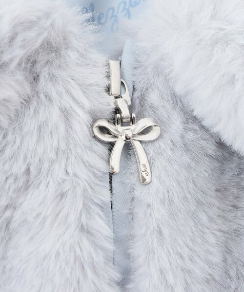 mezzo piano junior / メゾピアノジュニア ブルゾン | ふわふわフェイクファーブルゾン | 詳細3