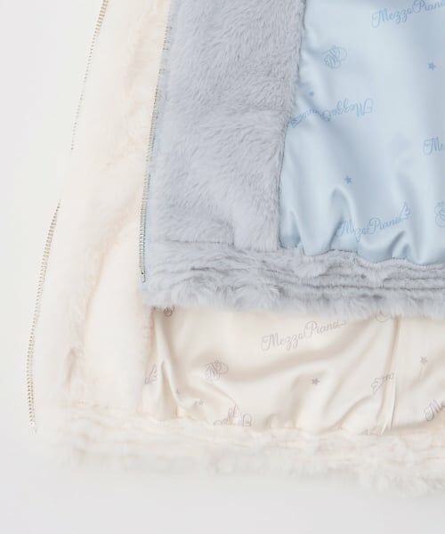 mezzo piano junior / メゾピアノジュニア ブルゾン | ふわふわフェイクファーブルゾン | 詳細5