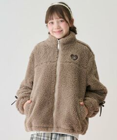 mezzo piano junior / メゾピアノジュニア ブルゾン | もふもふボアブルゾン