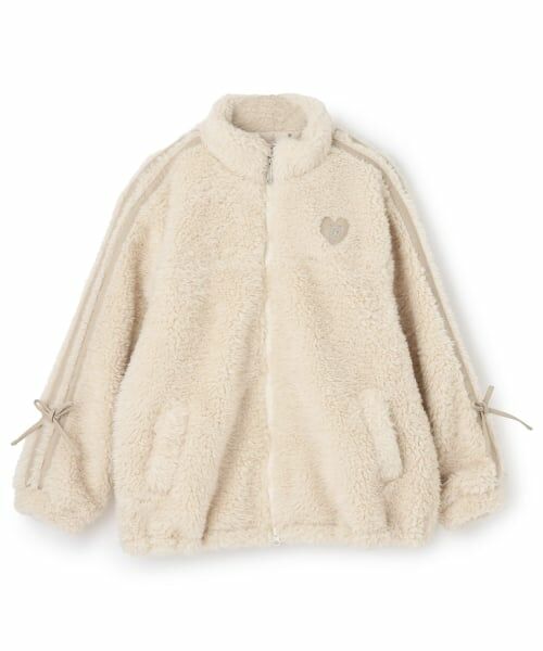 mezzo piano junior / メゾピアノジュニア ブルゾン | もふもふボアブルゾン | 詳細12