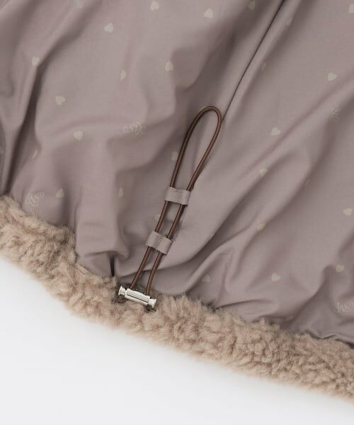 mezzo piano junior / メゾピアノジュニア ブルゾン | もふもふボアブルゾン | 詳細8