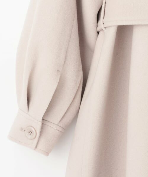 mezzo piano junior / メゾピアノジュニア その他アウター | フェイクファー衿つきミドルコート | 詳細10