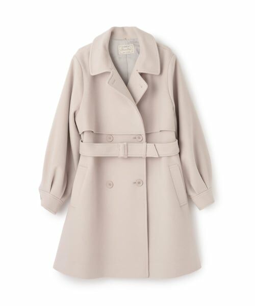 mezzo piano junior / メゾピアノジュニア その他アウター | フェイクファー衿つきミドルコート | 詳細4