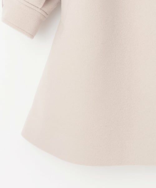 mezzo piano junior / メゾピアノジュニア その他アウター | フェイクファー衿つきミドルコート | 詳細9