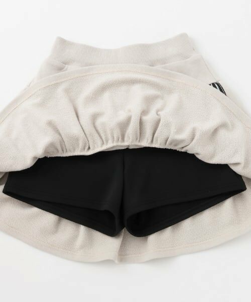 mezzo piano junior / メゾピアノジュニア パーカー | スポーティーラインジップパーカ＆スカパンセットアップ | 詳細11