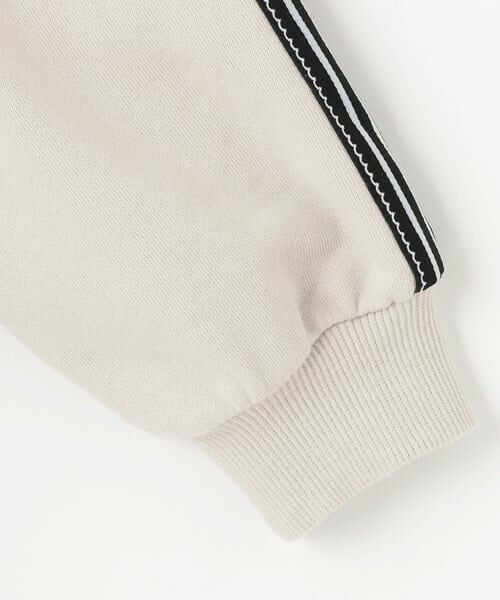 mezzo piano junior / メゾピアノジュニア パーカー | スポーティーラインジップパーカ＆スカパンセットアップ | 詳細6