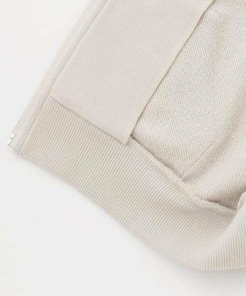 mezzo piano junior / メゾピアノジュニア パーカー | スポーティーラインジップパーカ＆スカパンセットアップ | 詳細7