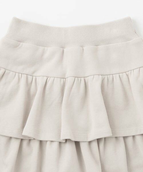 mezzo piano junior / メゾピアノジュニア パーカー | スポーティーラインジップパーカ＆スカパンセットアップ | 詳細8