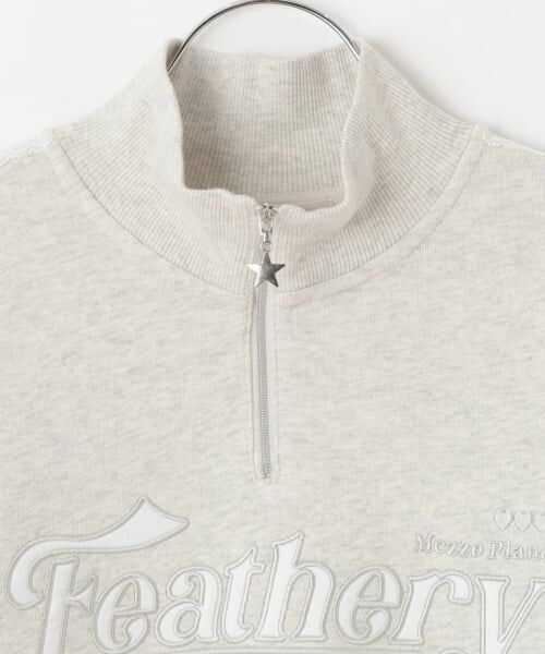 mezzo piano junior / メゾピアノジュニア ミニ丈・ひざ丈ワンピース | ハーフジップワンピース | 詳細2