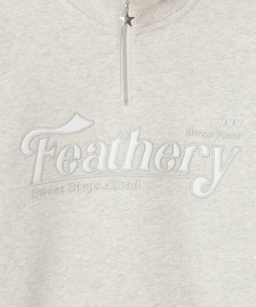 mezzo piano junior / メゾピアノジュニア ミニ丈・ひざ丈ワンピース | ハーフジップワンピース | 詳細3