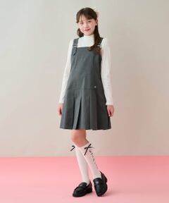 mezzo piano junior / メゾピアノジュニア ミニ丈・ひざ丈ワンピース | プリーツジャンパースカート