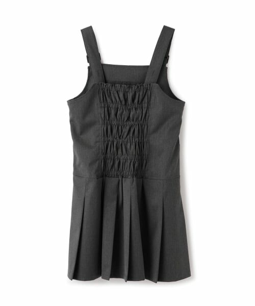 mezzo piano junior / メゾピアノジュニア ミニ丈・ひざ丈ワンピース | プリーツジャンパースカート | 詳細1