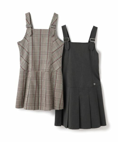 mezzo piano junior / メゾピアノジュニア ミニ丈・ひざ丈ワンピース | プリーツジャンパースカート | 詳細11